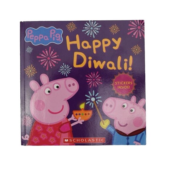 Diwali Book Set Peppa Pig Usborne 1st Stickers Diwali The Best Diwali Ever - Picture 2 of 7